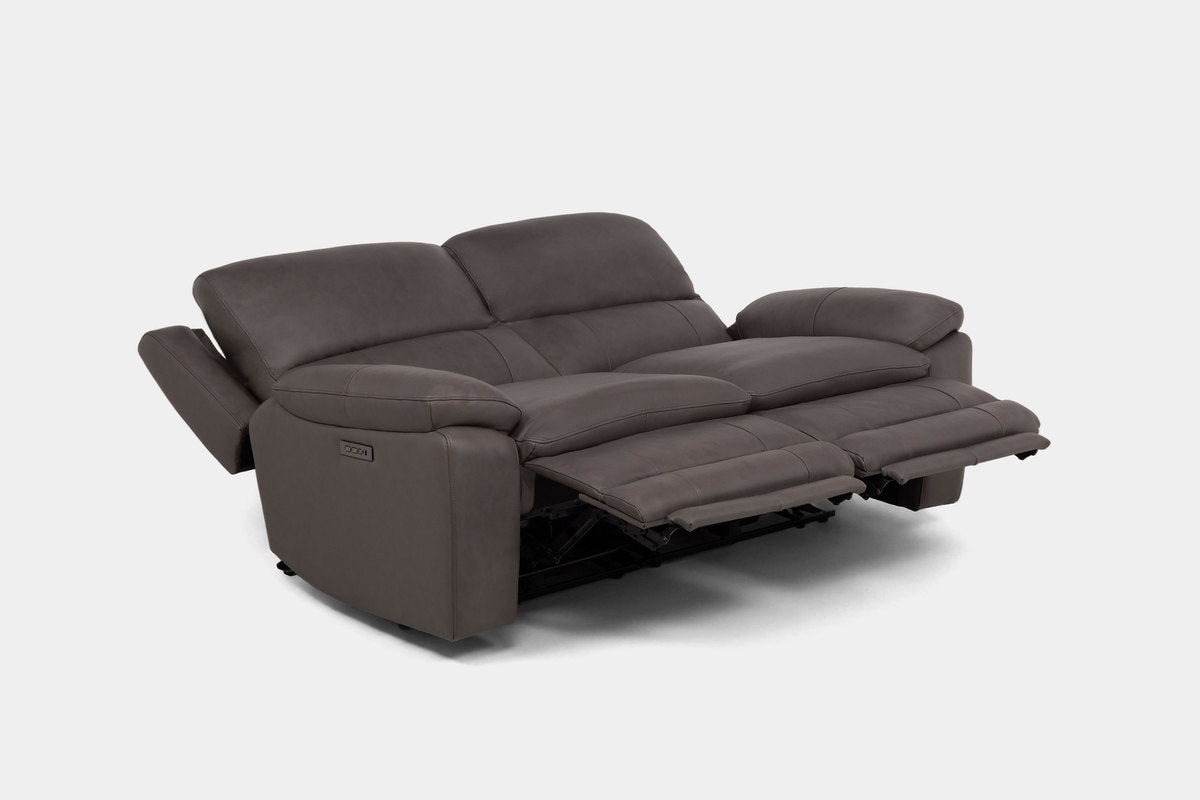 CALLUM003:Callum 2 Power Sofa & Loveseat,  ReclinedAngled