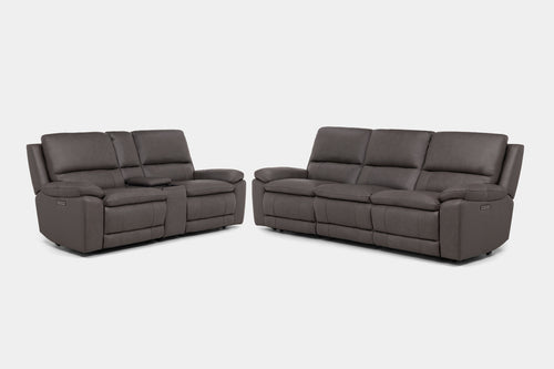CALLUM004:Callum 2 Power Sofa & Console Loveseat, 