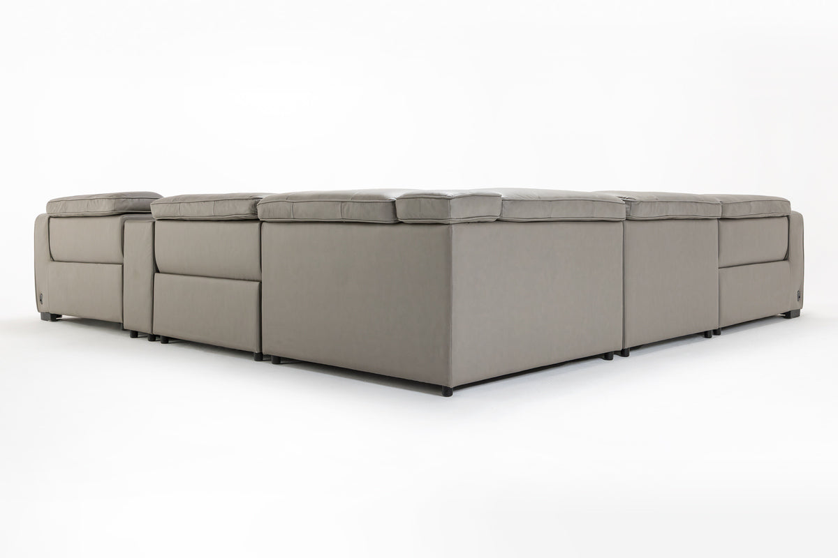CAM000001:Cam 6 Piece 2 Power Theater Sectional