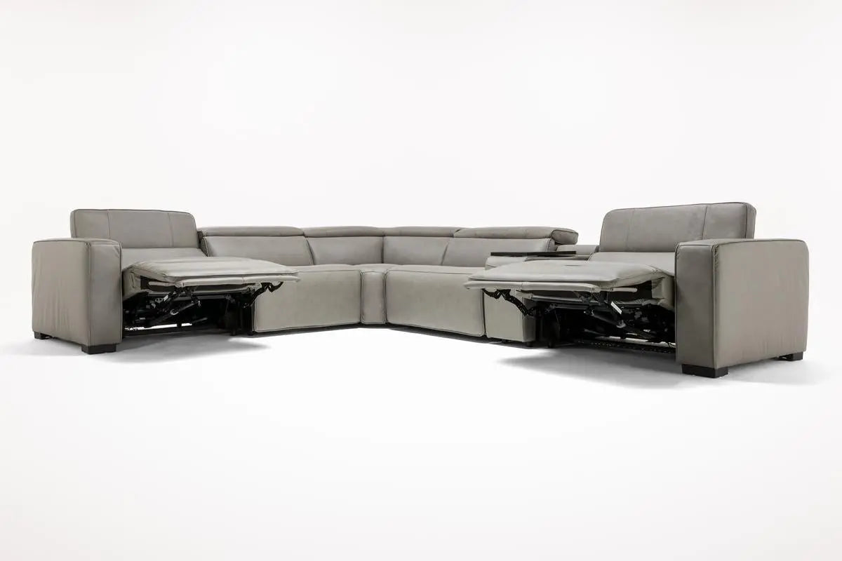 CAM000000:Cam 6 Piece 2 Power Sectional,  ReclinedAngle