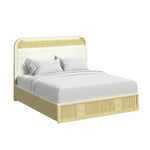 CAMBRIE18:Cambrie Upholstered Bed With S, Angle