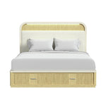 CAMBRIE18:Cambrie Upholstered Bed With S, Front