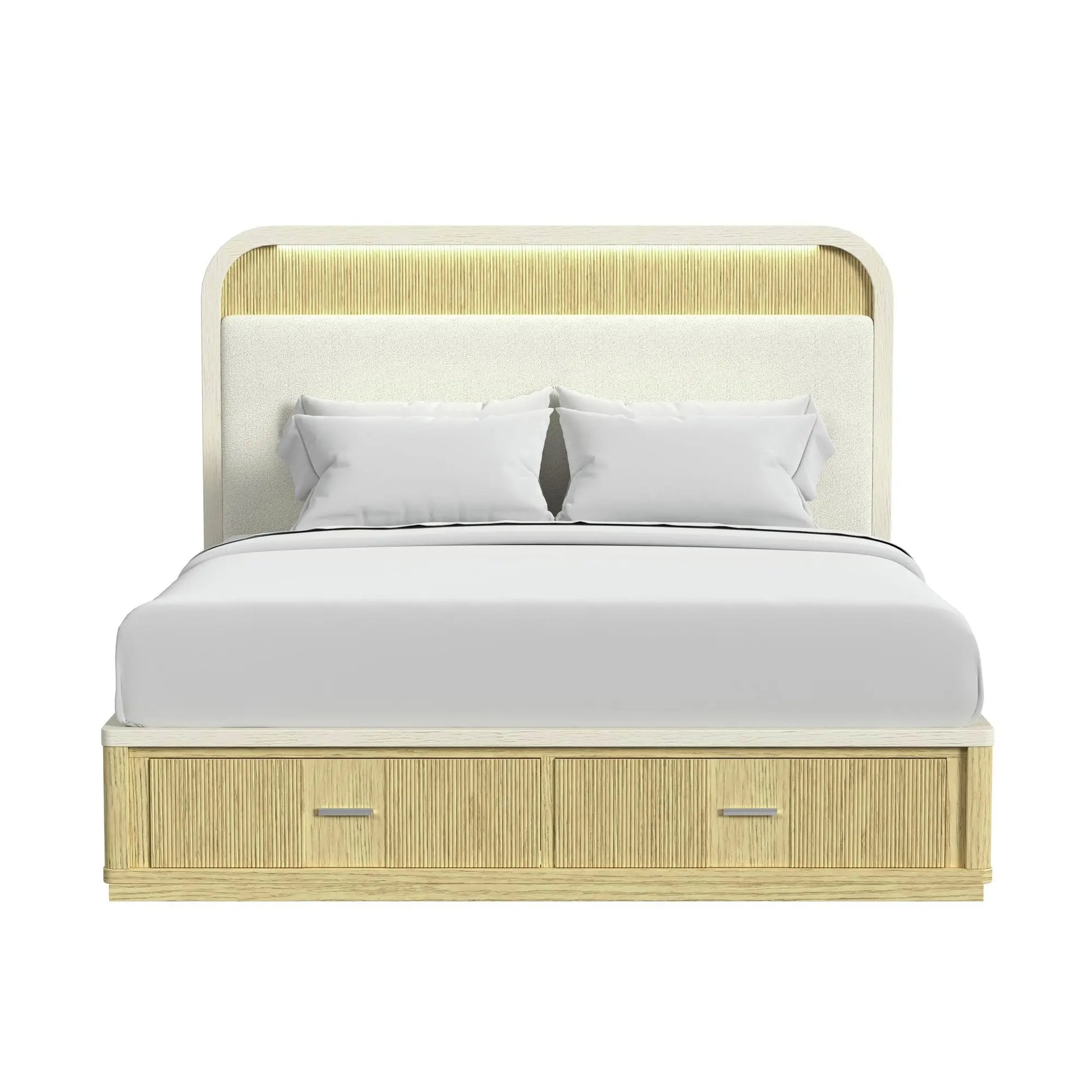CAMBRIE18:Cambrie Upholstered Bed With S, Front