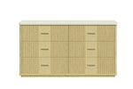 CAMBRIE03:Cambrie Upholstered Panel Bed , Front