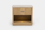 CAMBRIE24:Cambrie Upholstered Bed With Storage & Dresser & Mirror & Nightstand, Front