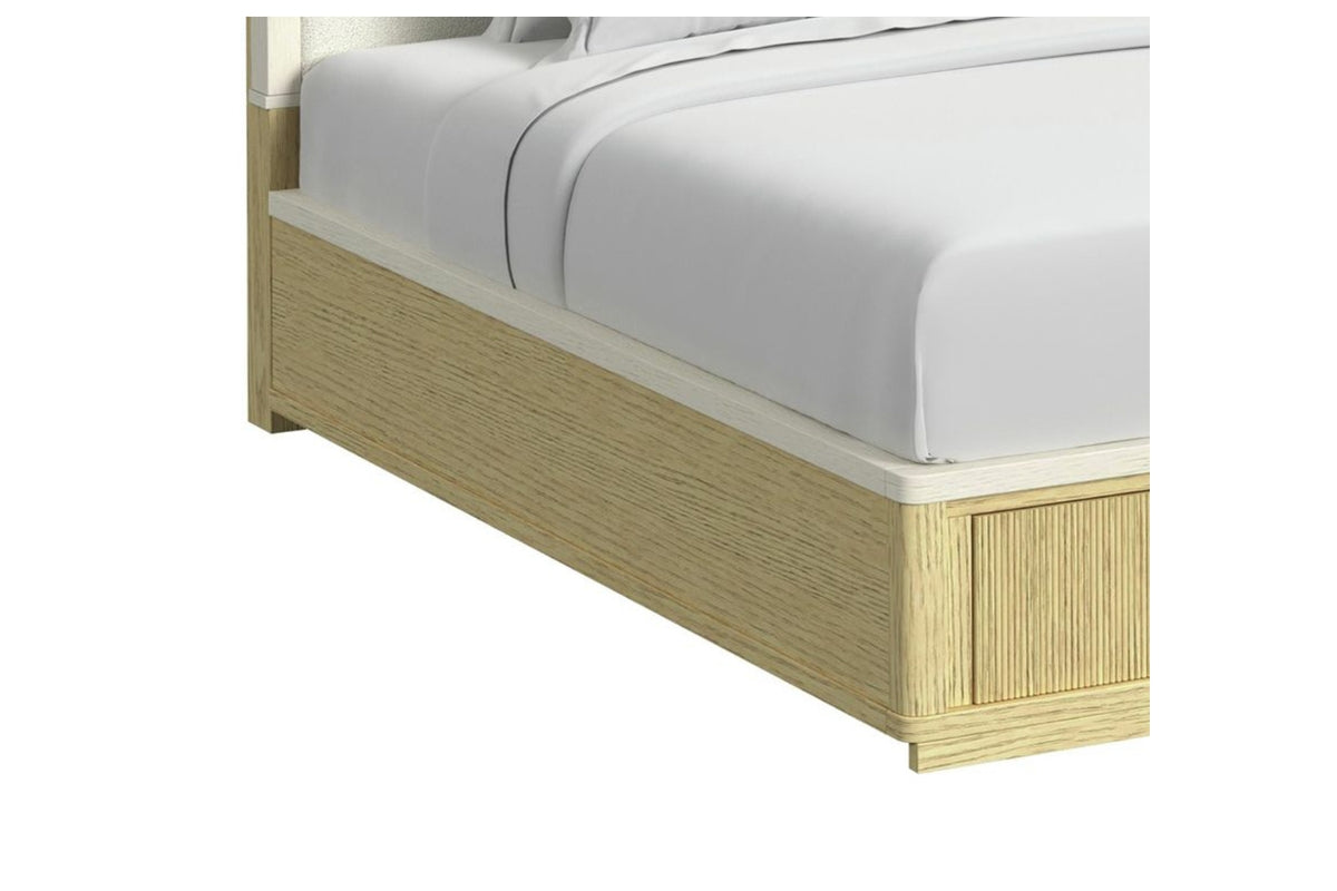 CAMBRIE01:Cambrie Upholstered Panel Bed, Side