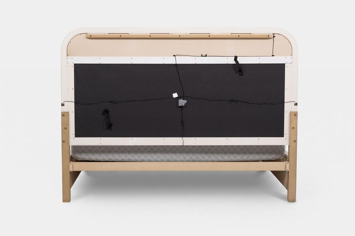 CAMBRIE22:Cambrie Upholstered Panel Bed With Storage, Back