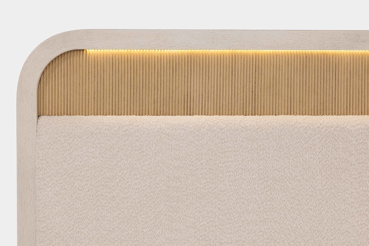 CAMBRIE16:Cambrie Upholstered Panel Bed With Storage, 