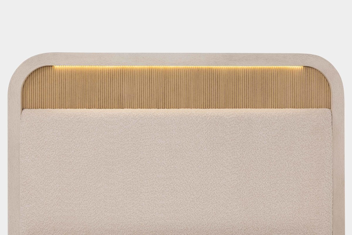 CAMBRIE16:Cambrie Upholstered Panel Bed With Storage, 