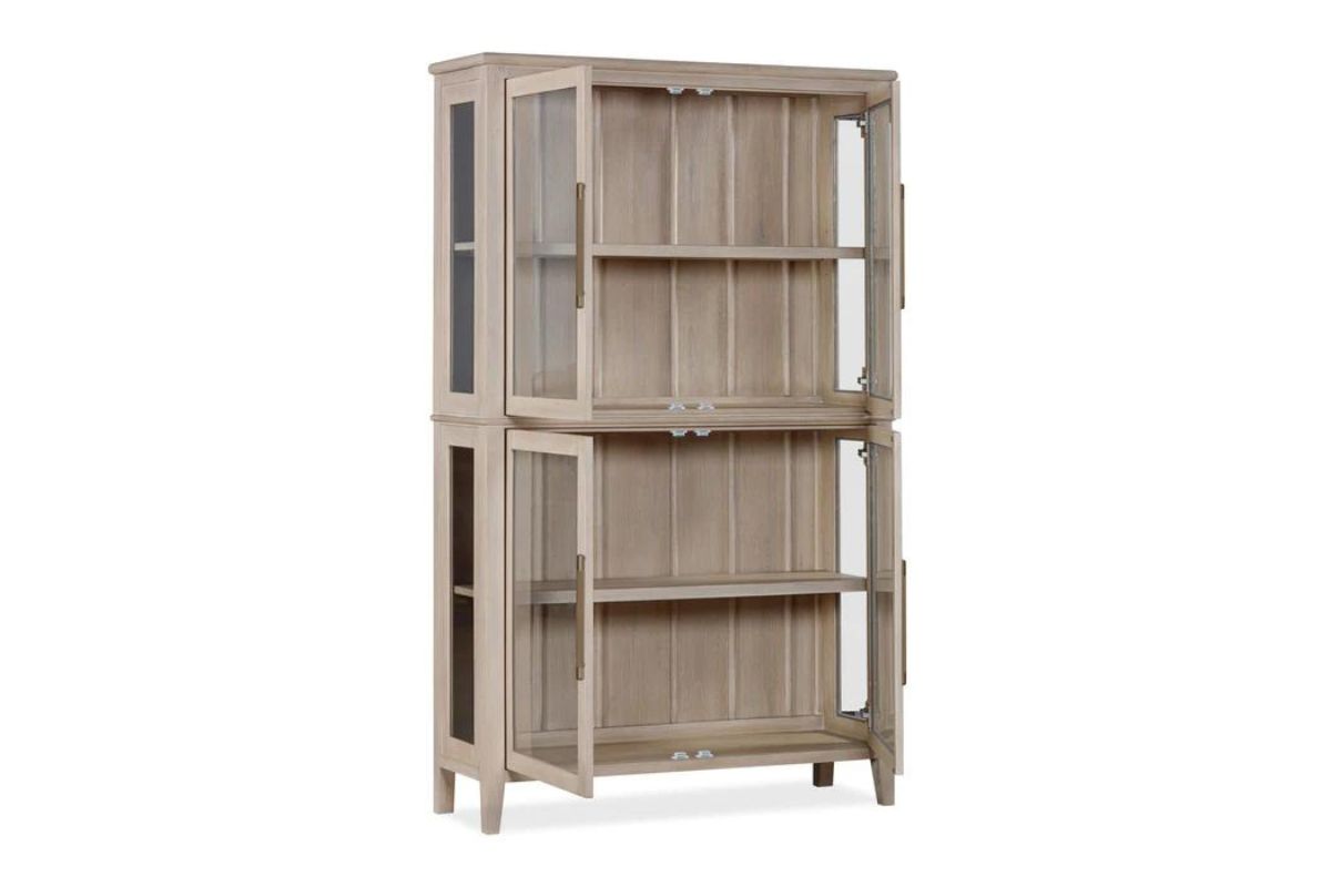 CAMDEN001:Camden Curio Cabinet, AngledAngle