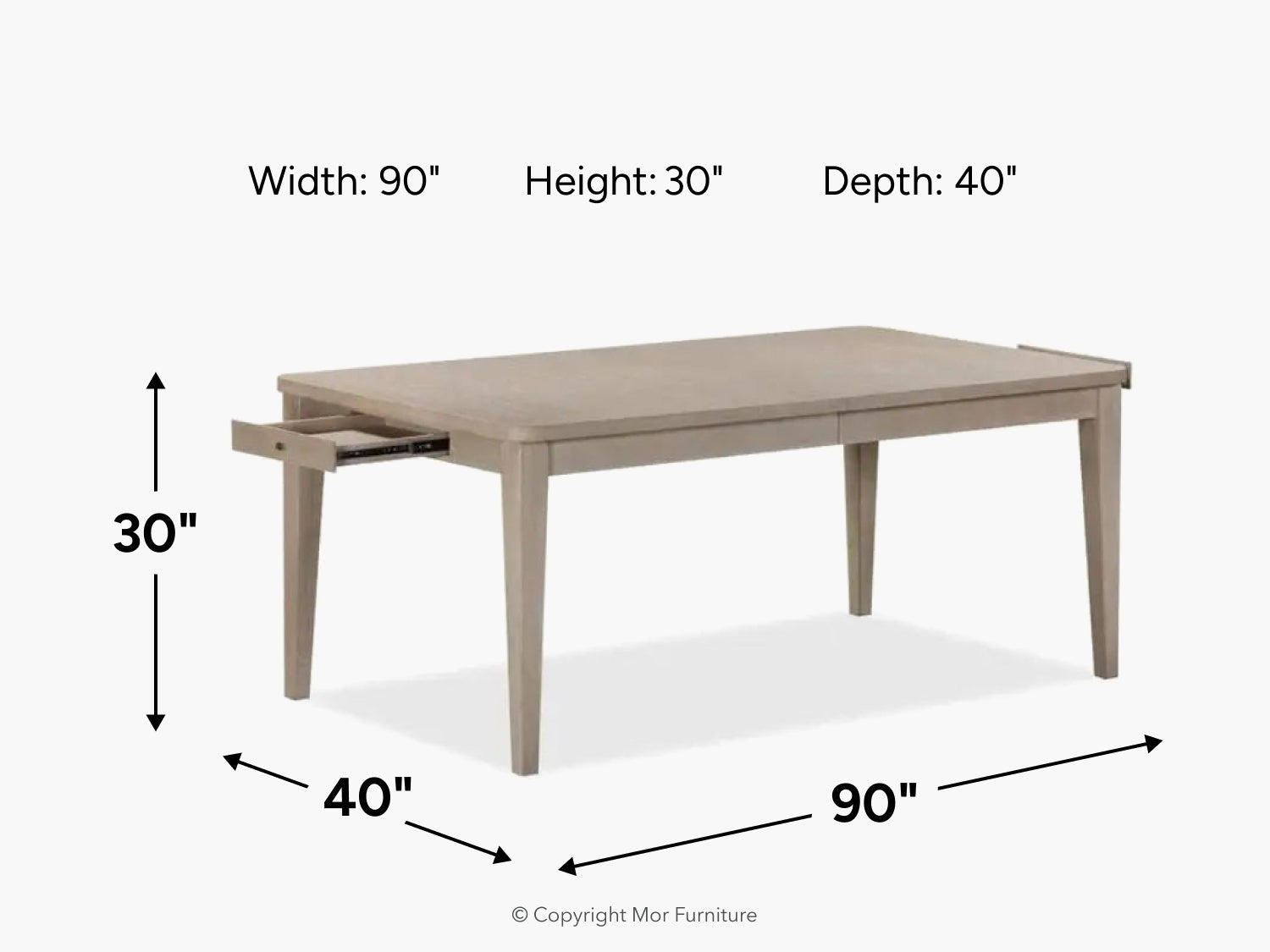 406321774:Camden Dining Table, 