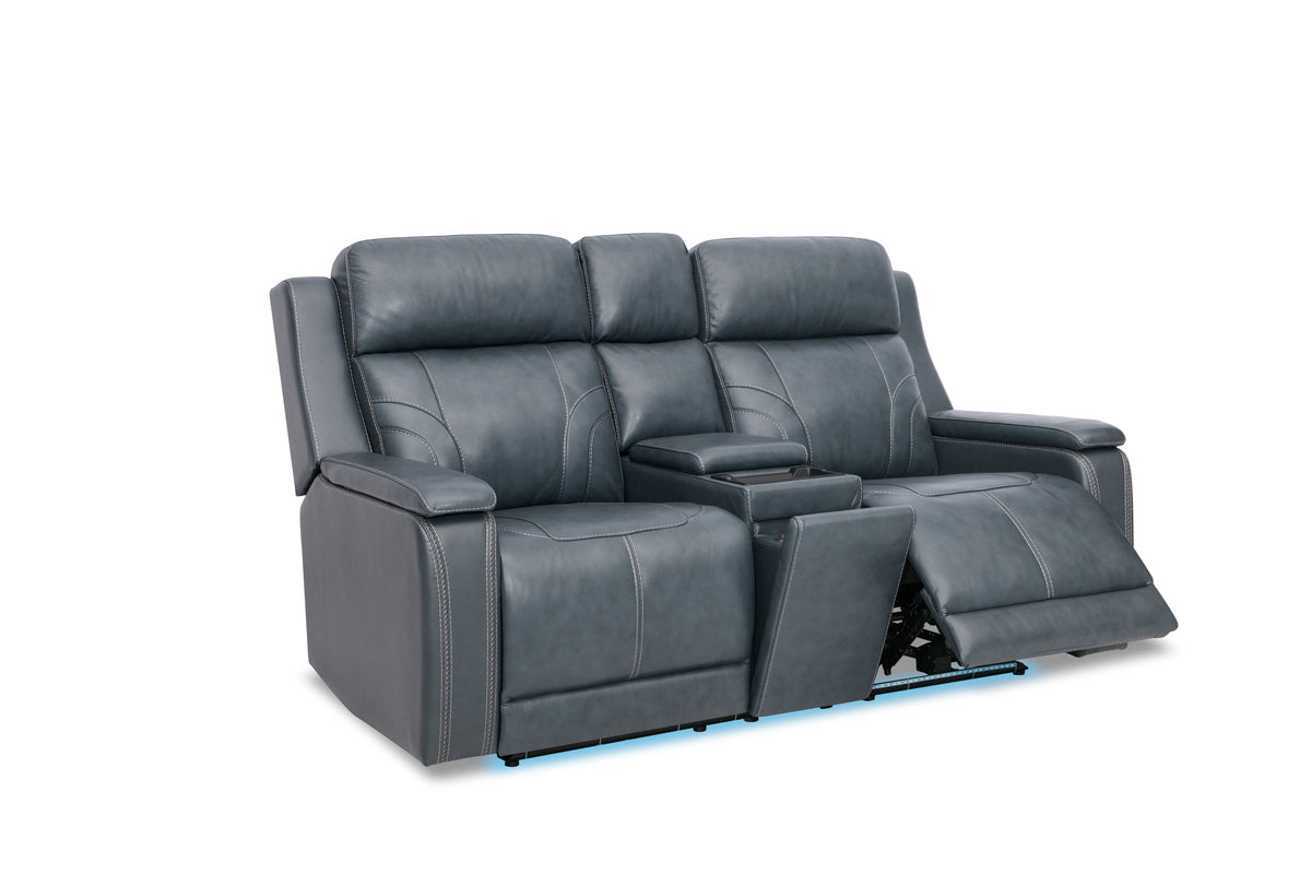 CANEY0001:Caney 2 Power Theater Sofa & Console Loveseat, Angled