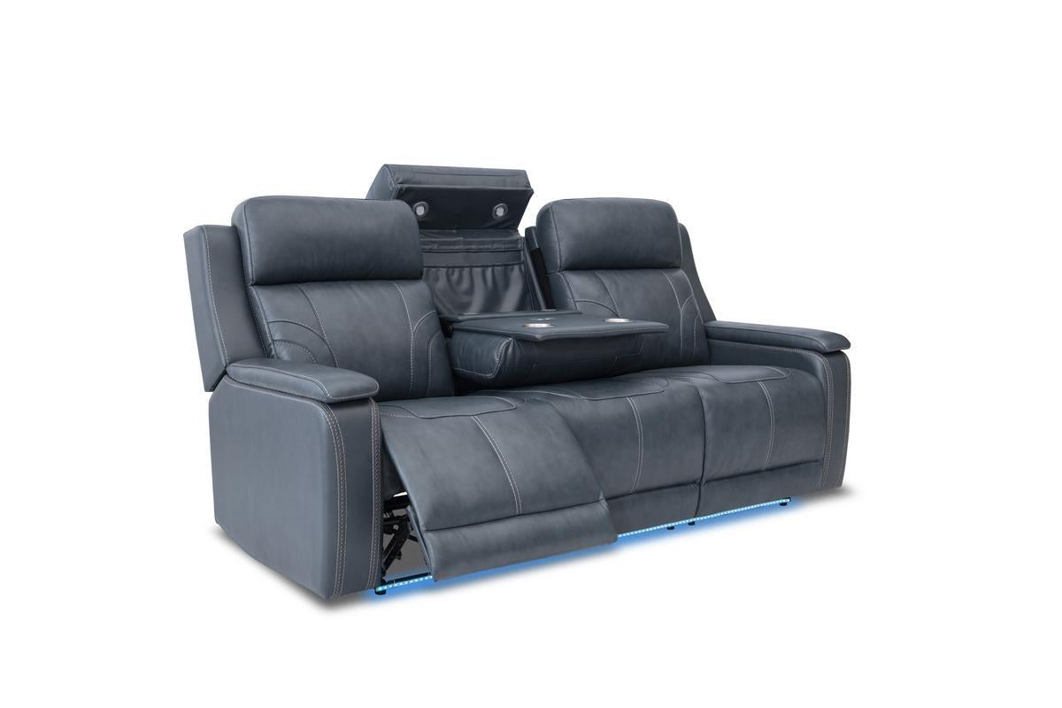 CANEY0001:Caney 2 Power Theater Sofa & Console Loveseat, Angled