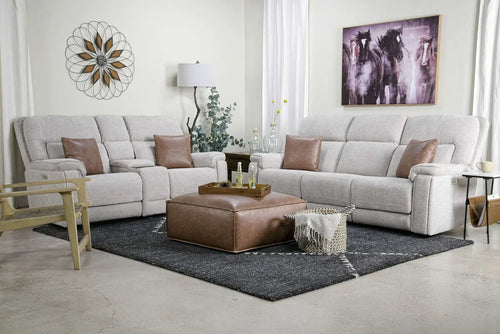 CANNES010:Cannes 3 Power Sofa & Console , Styled