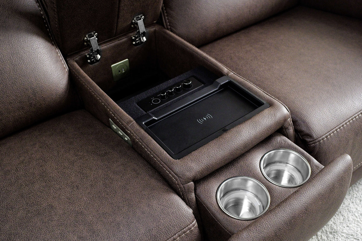 CANNES000:Cannes 3 Power Sofa & Console , Open