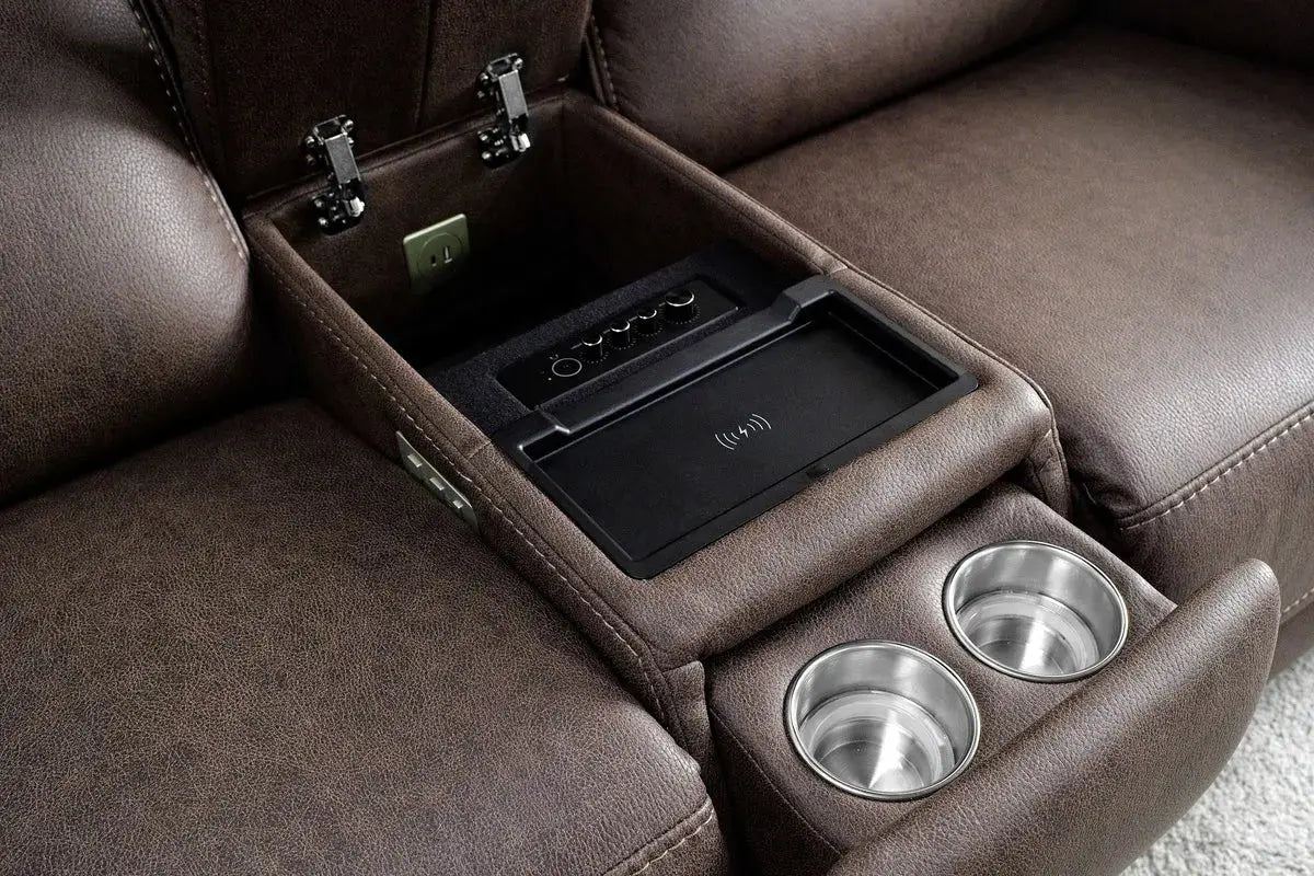 CANNES000:Cannes 3 Power Sofa & Console , Open