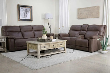 CANNES000:Cannes 3 Power Sofa & Console , Styled