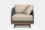 083855630:Capri Outdoor Swivel Chair, Front
