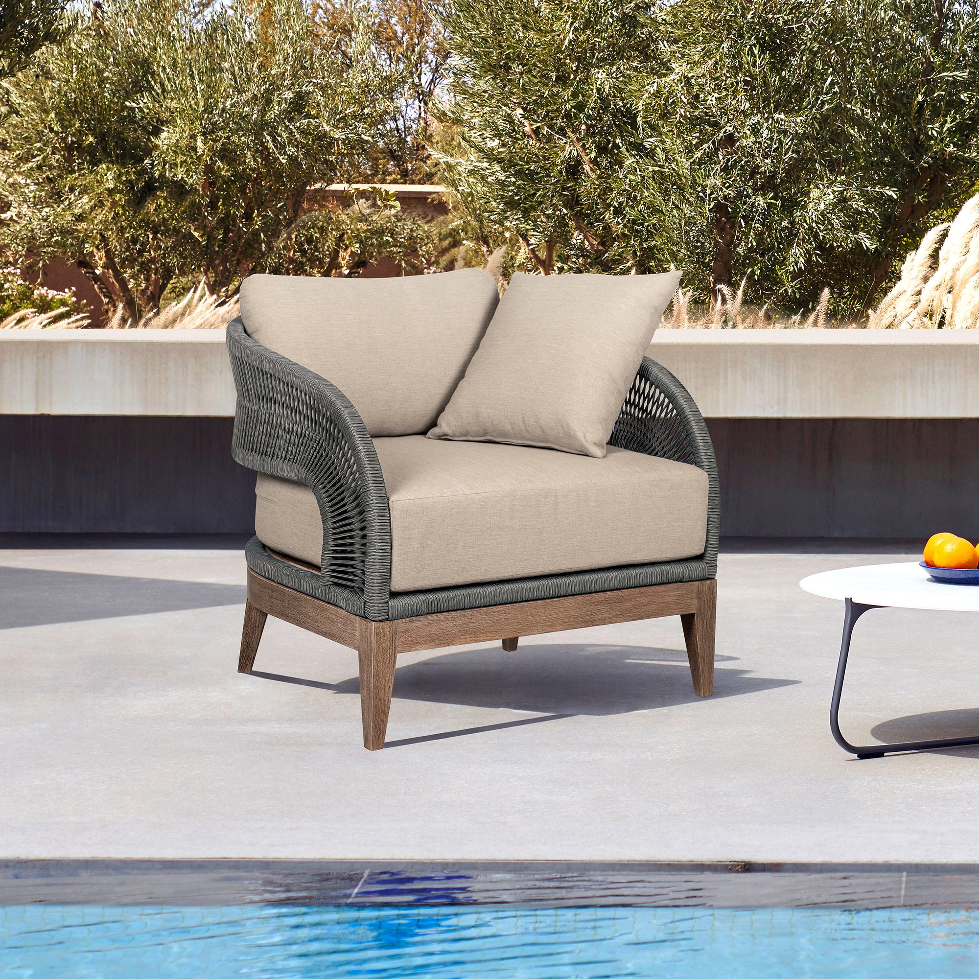 575577632:Capri Outdoor Lounge Chair, Styled