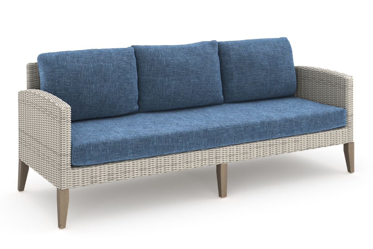 673196038:Carezza Patio Sofa & Chair Set, Angle