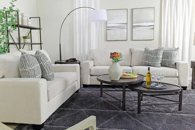CARLSBADS:Carlsbad Sofa & Loveseat, Styled