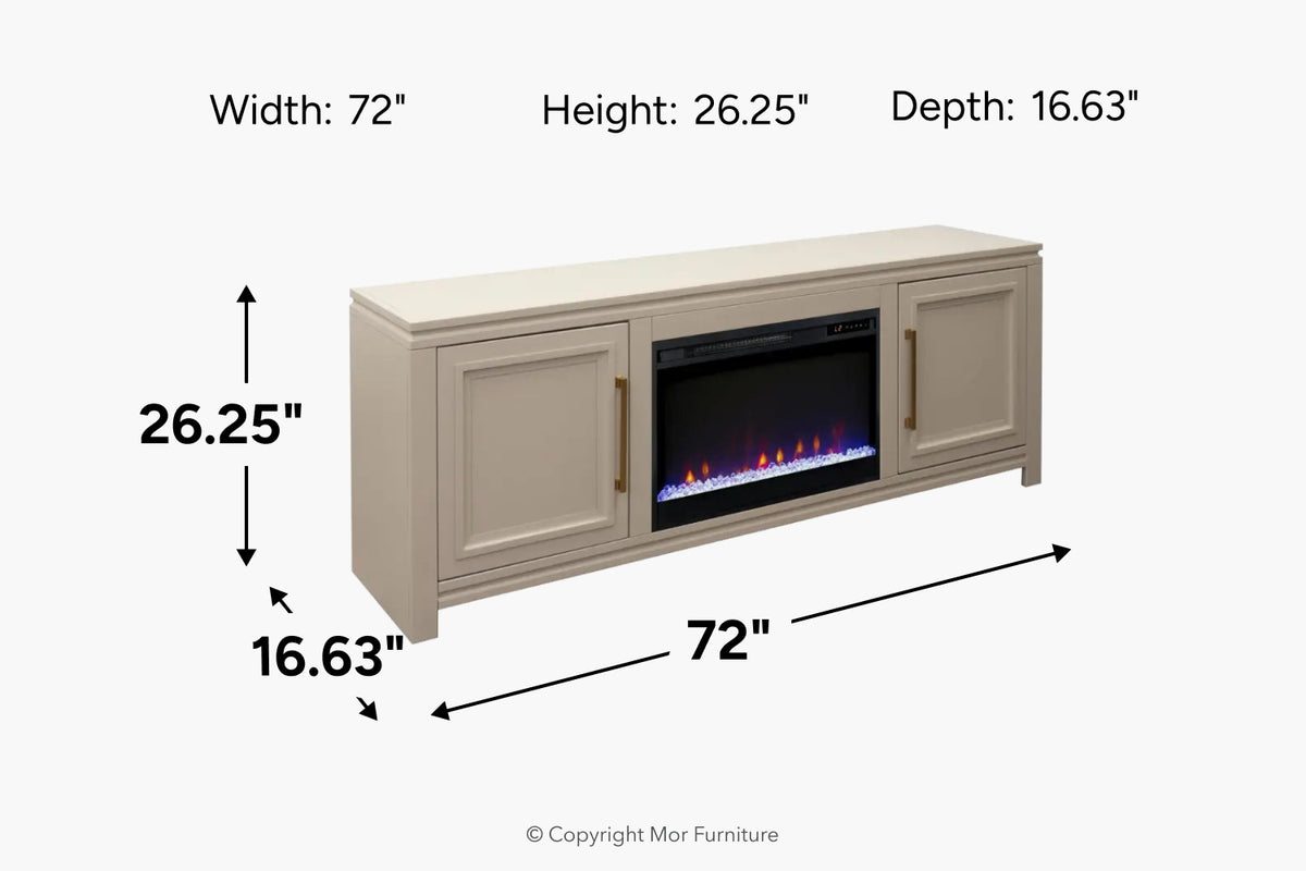 342668566:Carvel Fireplace Console,