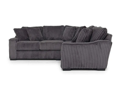 CASPER028:Casper Tux Loveseat Sectional, Front