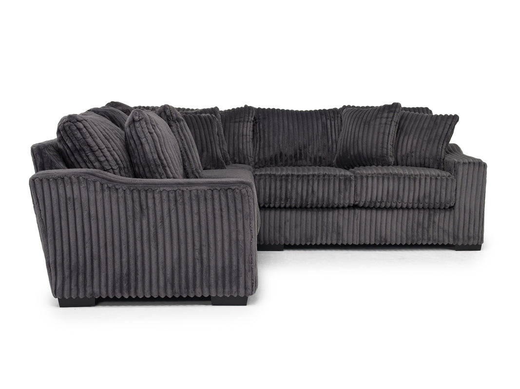 CASPER028:Casper Tux Loveseat Sectional, Side