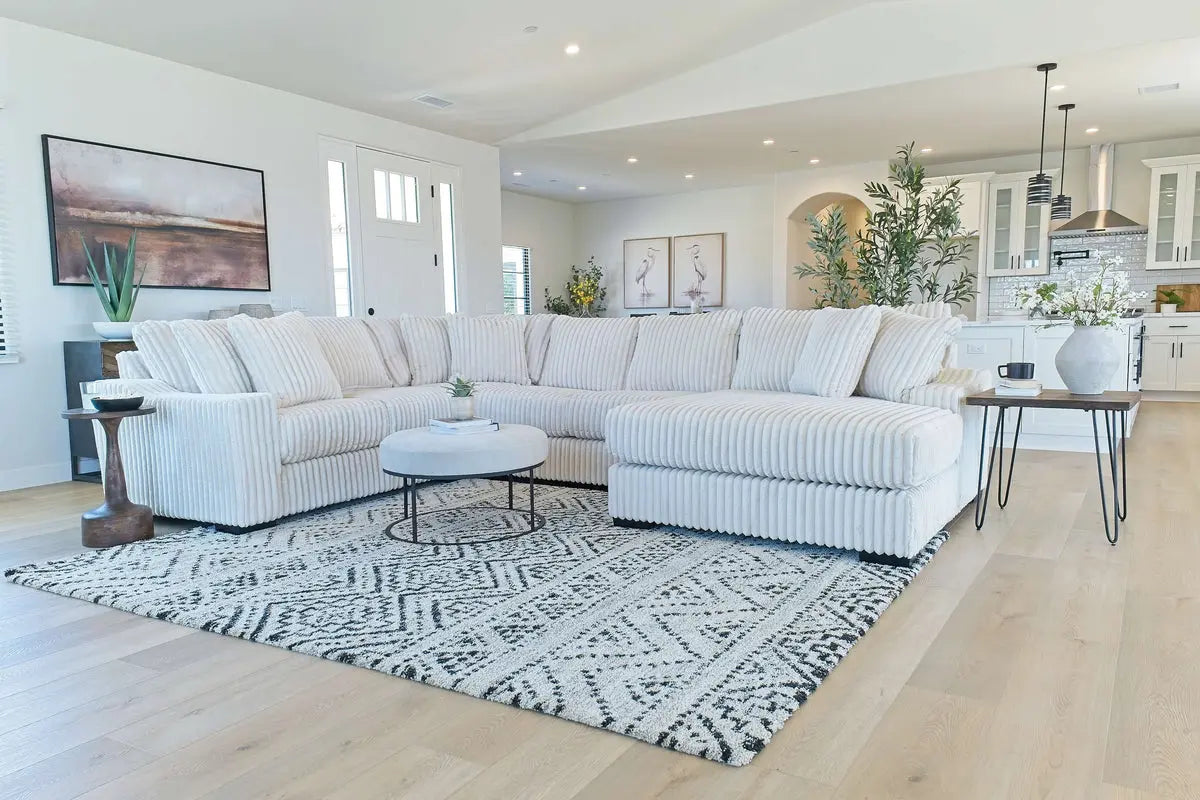 CASPER038:Casper Tux Loveseat Chaise Sec, 