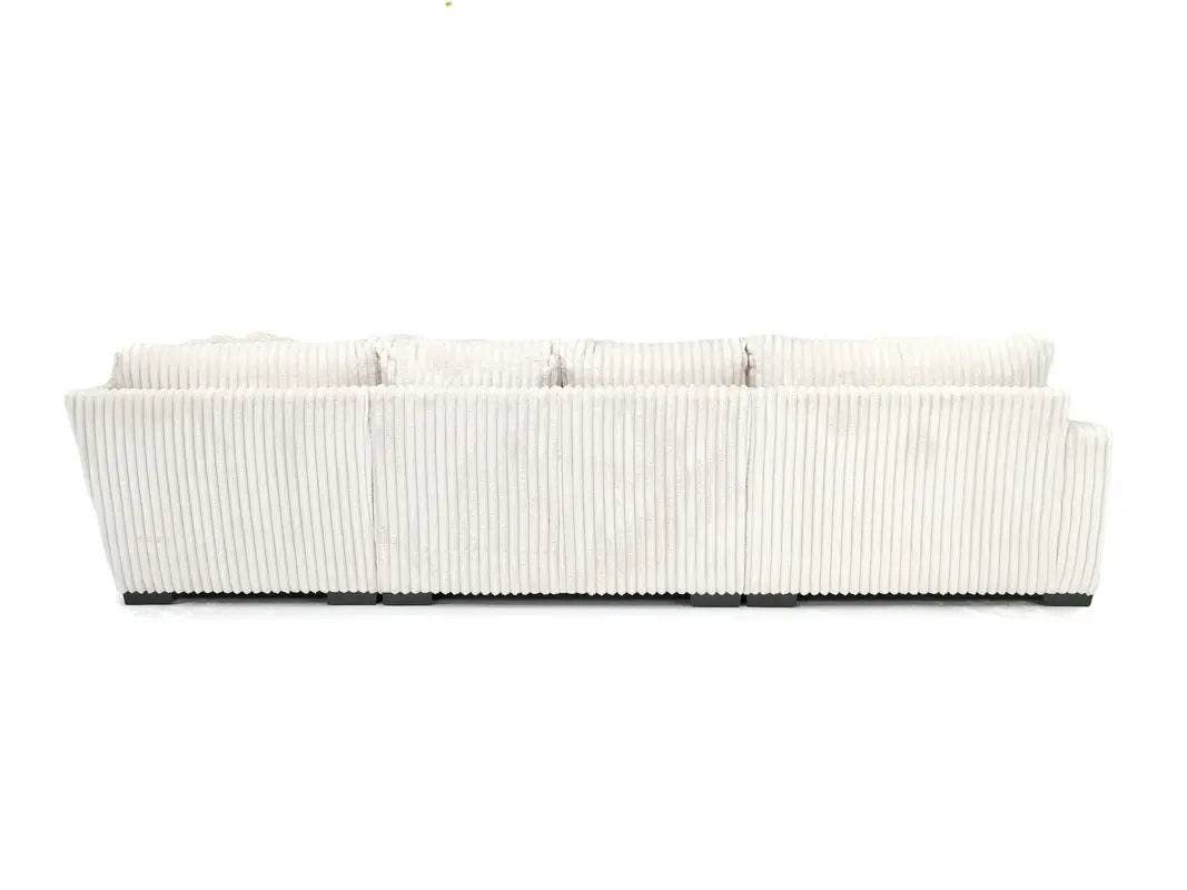CASPER037:Casper Tux Loveseat Chaise Sec, Back
