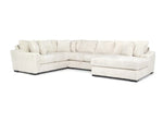 CASPER038:Casper Tux Loveseat Chaise Sec, Angle