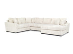 CASPER038:Casper Tux Loveseat Chaise Sec, Angle