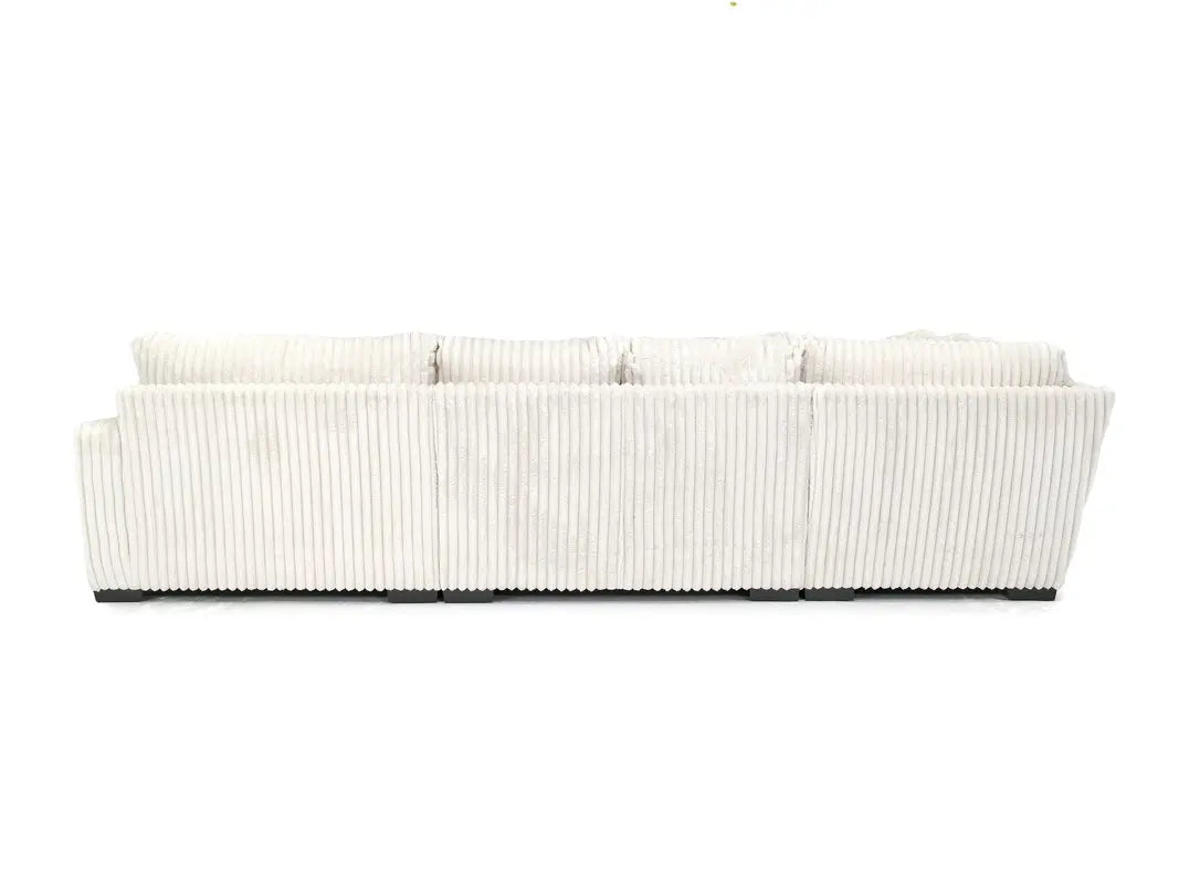 CASPER038:Casper Tux Loveseat Chaise Sec, Back