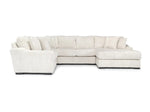 CASPER038:Casper Tux Loveseat Chaise Sec, Front