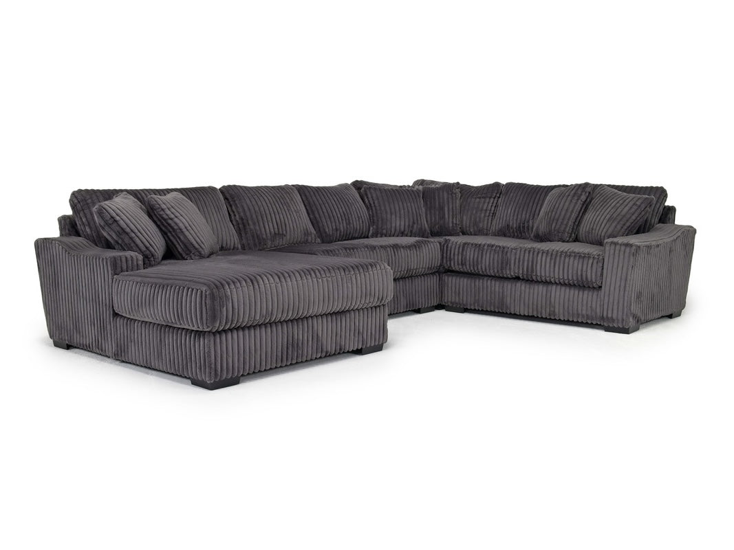 CASPER020:Casper Tux Loveseat Chaise Sec, Angle