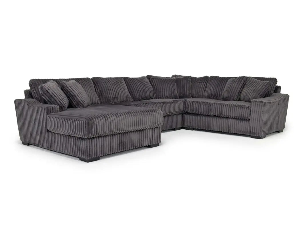 CASPER020:Casper Tux Loveseat Chaise Sec, Angle
