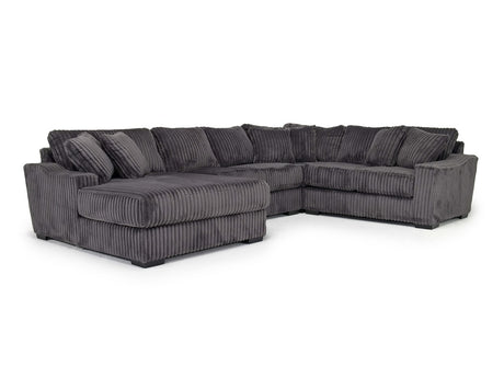 Casper Tux Loveseat Chaise Sectional