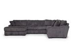 CASPER020:Casper Tux Loveseat Chaise Sec, Front