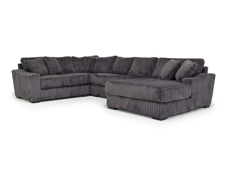 CASPER021:Casper Tux Loveseat Chaise Sec, Angle