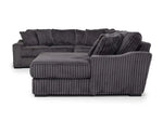 CASPER021:Casper Tux Loveseat Chaise Sec, Side