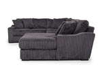 CASPER021:Casper Tux Loveseat Chaise Sec, Side