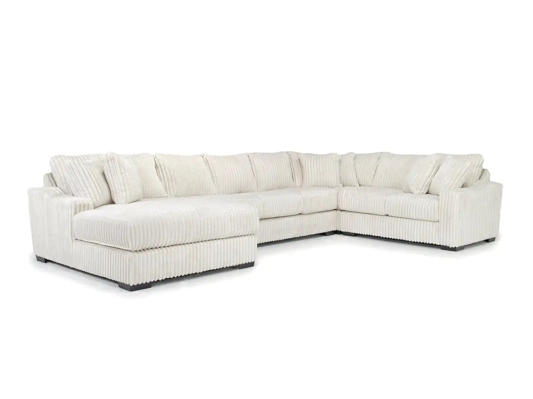 CASPER039:Casper Tux Sofa Chaise Section, Angle