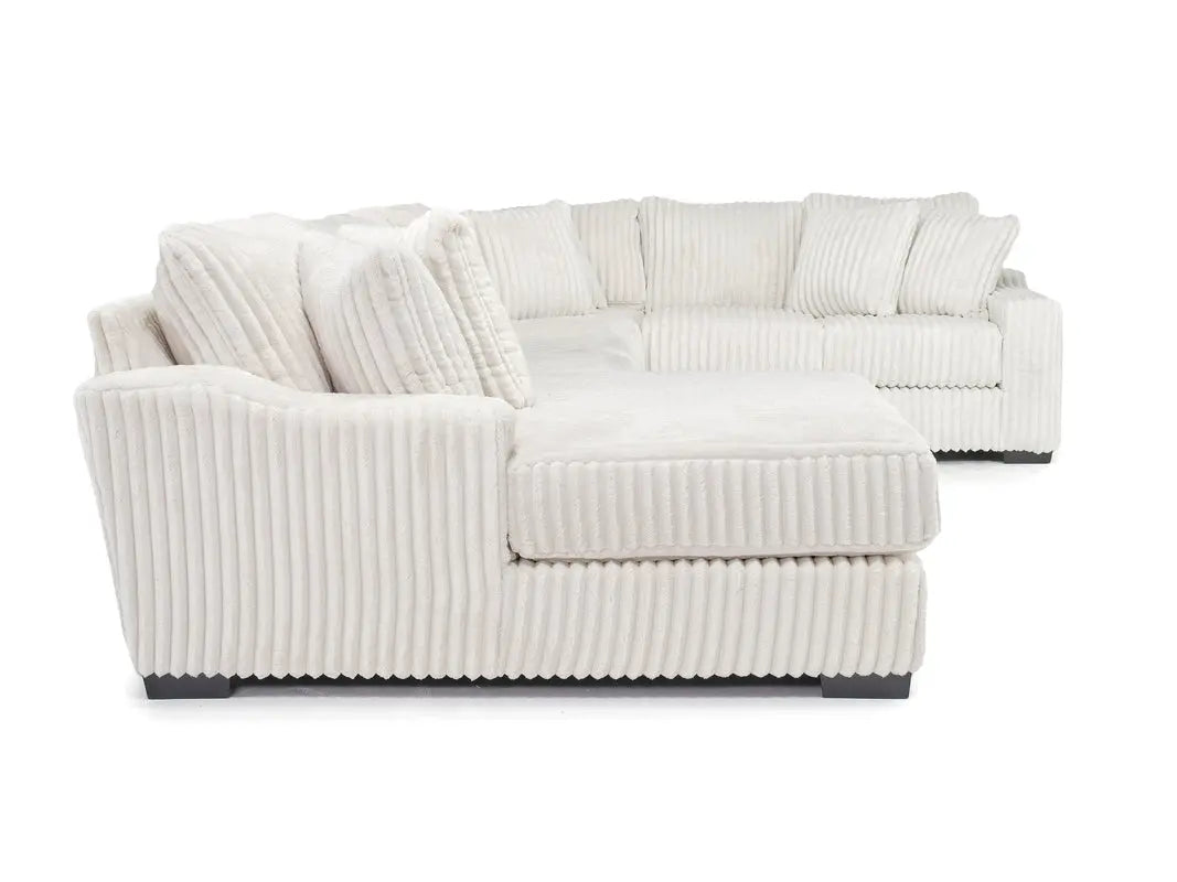 CASPER039:Casper Tux Sofa Chaise Section, Side