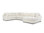 CASPER040:Casper Tux Sofa Chaise Section, Angle