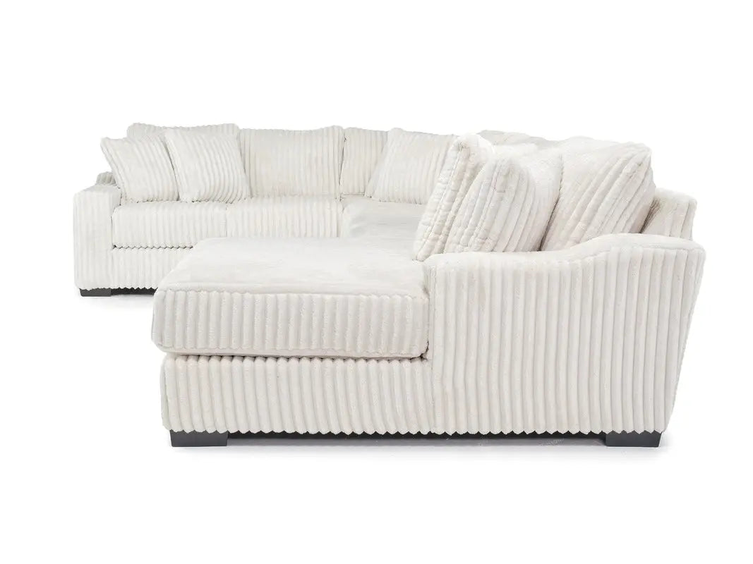 CASPER040:Casper Tux Sofa Chaise Section, Side