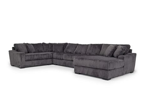 CASPER023:Casper Tux Sofa Chaise Section, Angle