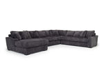 CASPER007:Casper Extra Large Tux Sofa Ch, Angle
