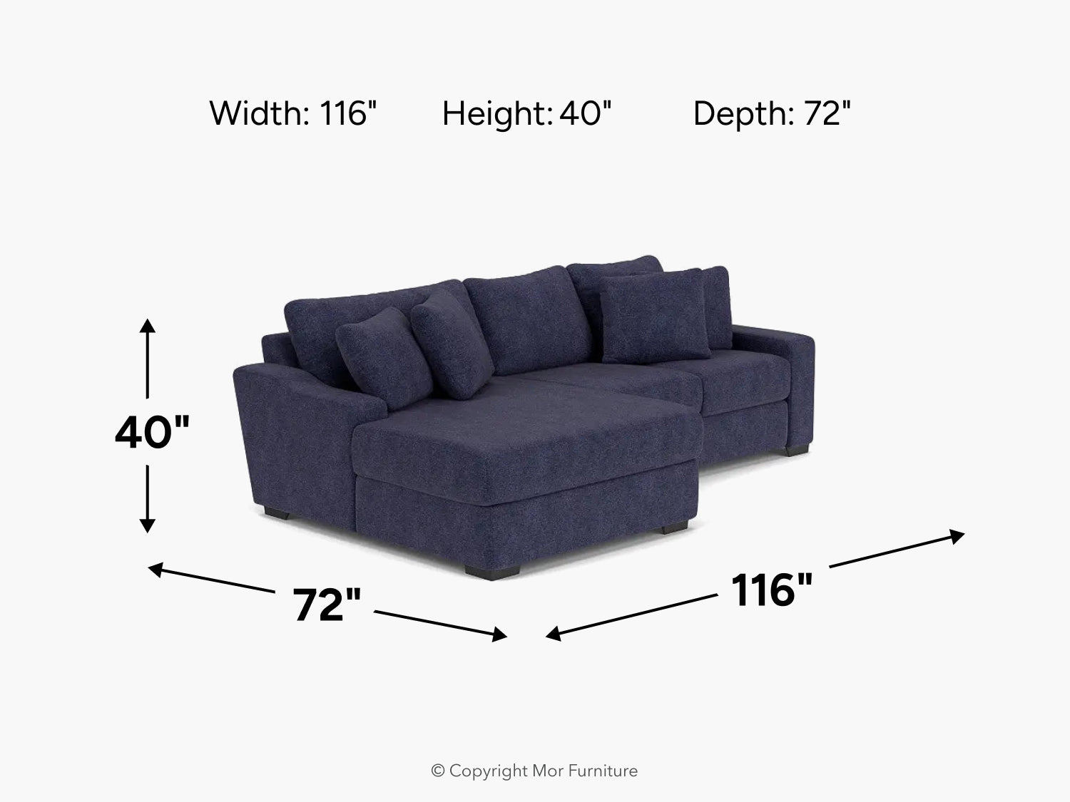 CASPER050:Casper Crypton Performance Sofa Chaise, 