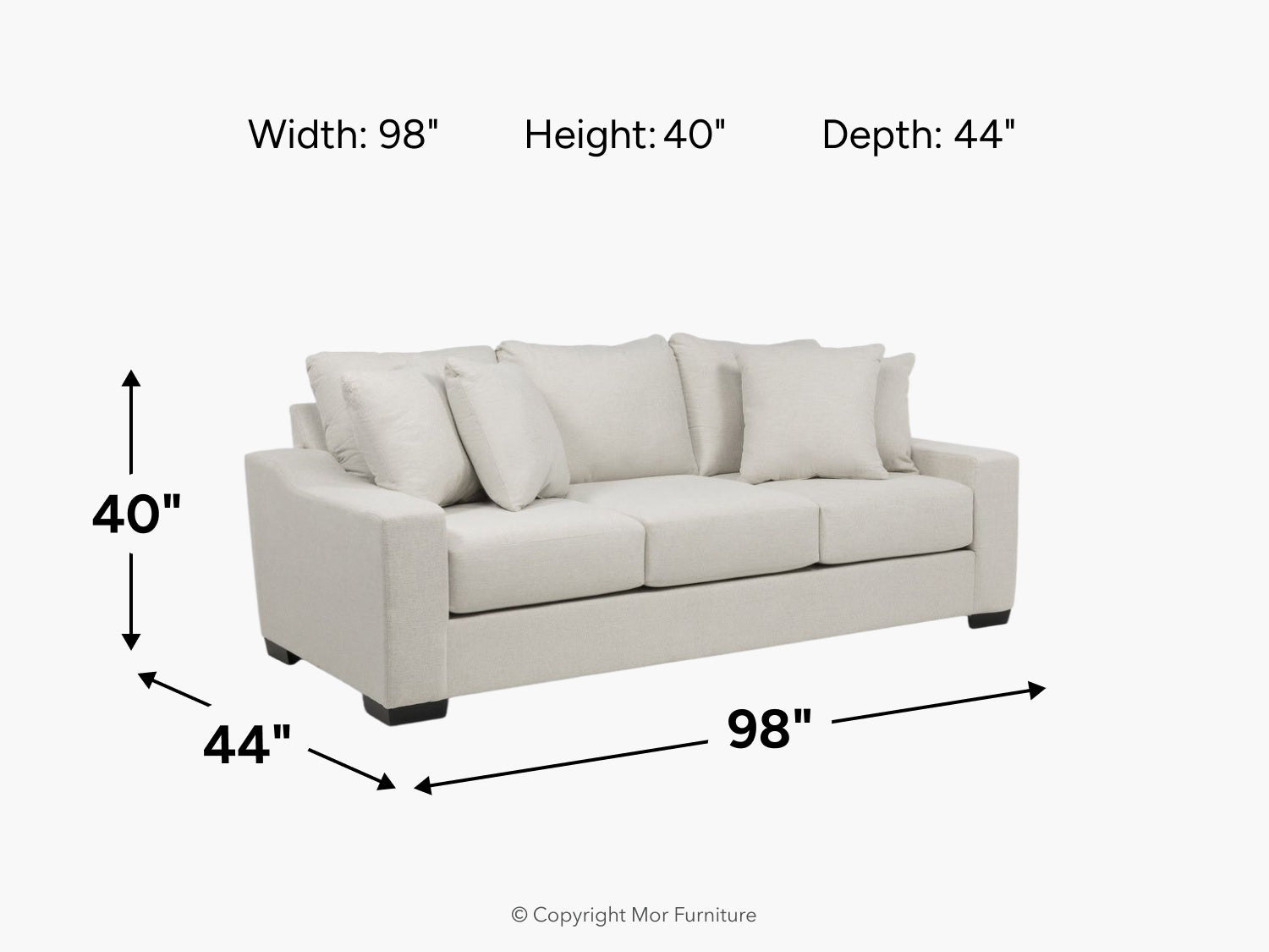806629366:Casper Crypton Performance Sofa, 