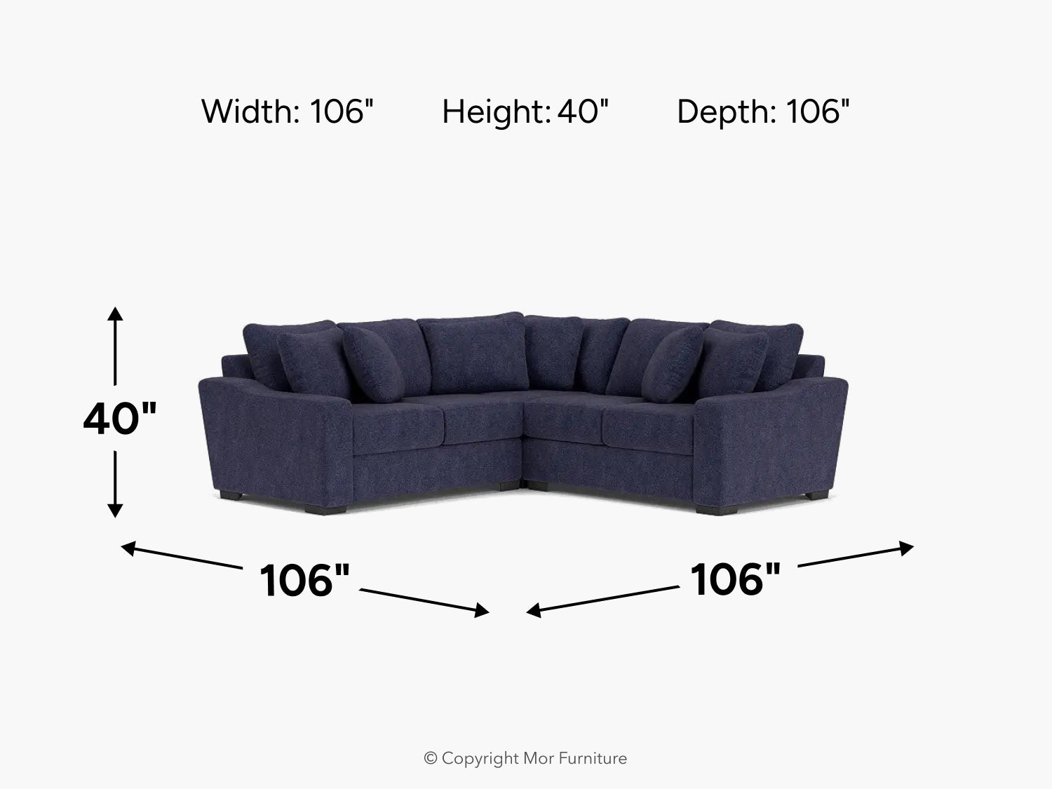 CASPER054:Casper Crypton Performance Tux Loveseat Sectional, 